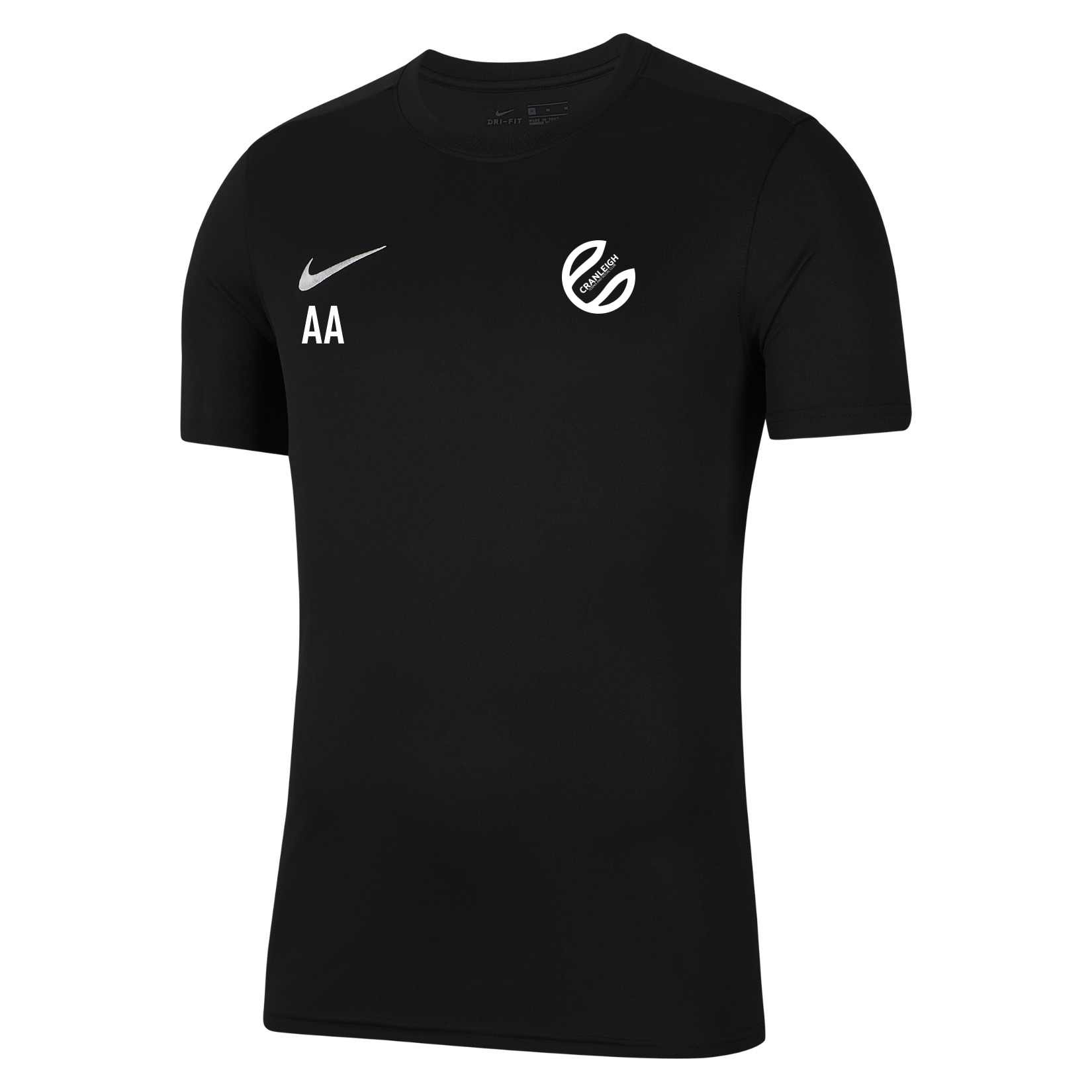 Nike Park VII Dri-FIT Short Sleeve Shirt - Black/White