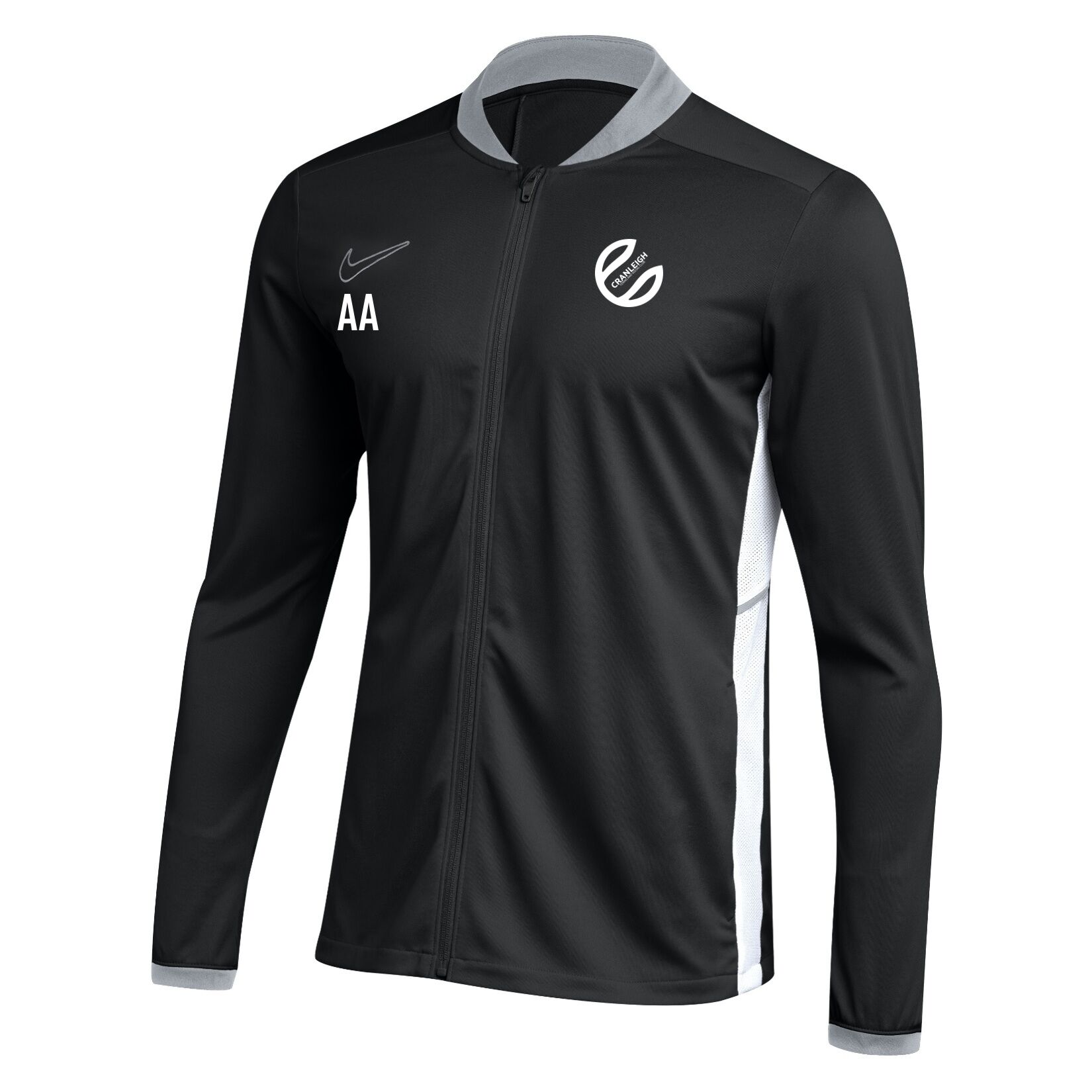 Nike Dri-FIT Academy 25 Knit Track Jacket - Black/White/White
