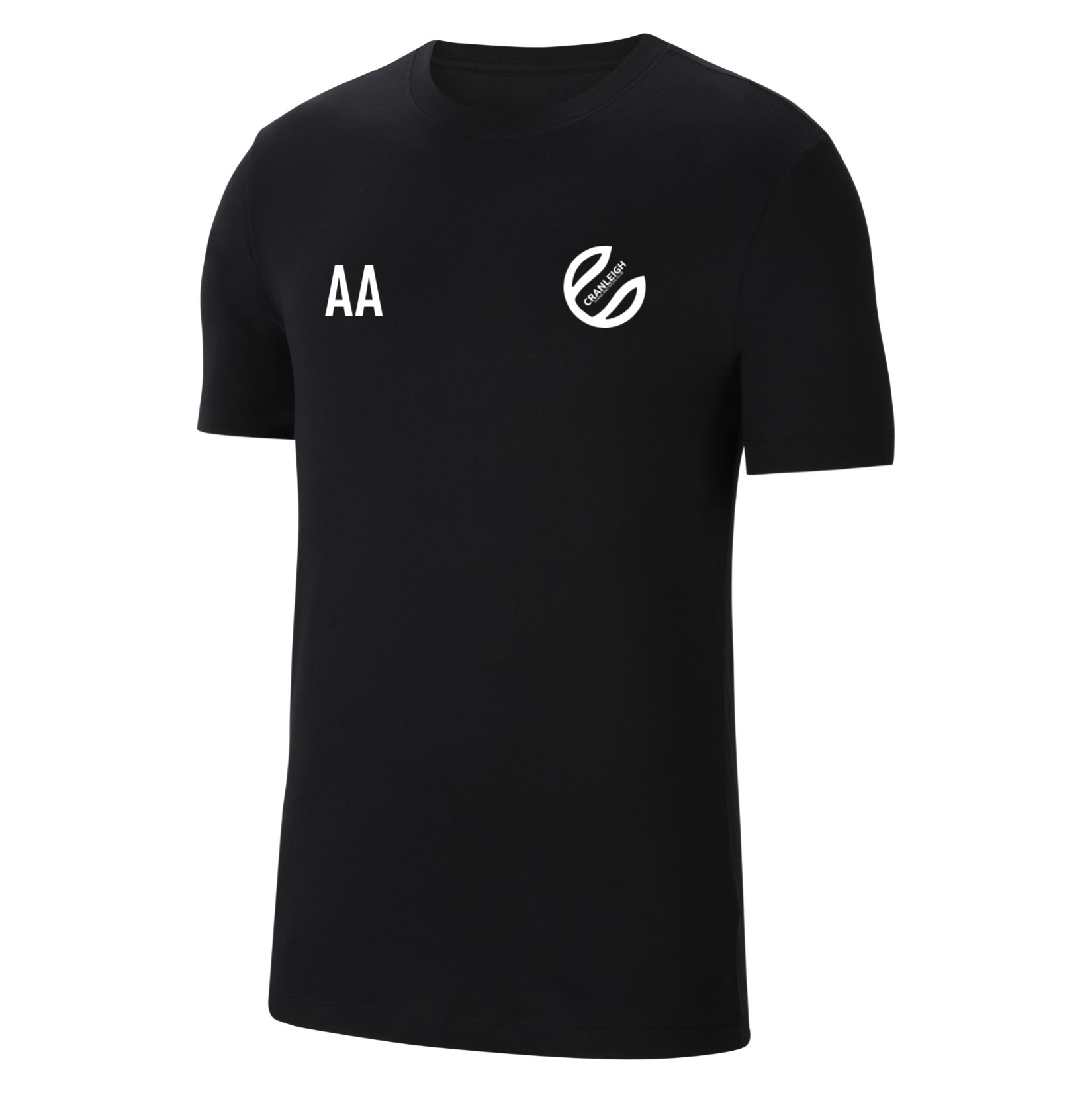 Nike Team Club 20 Cotton T-Shirt (M) - Black/White