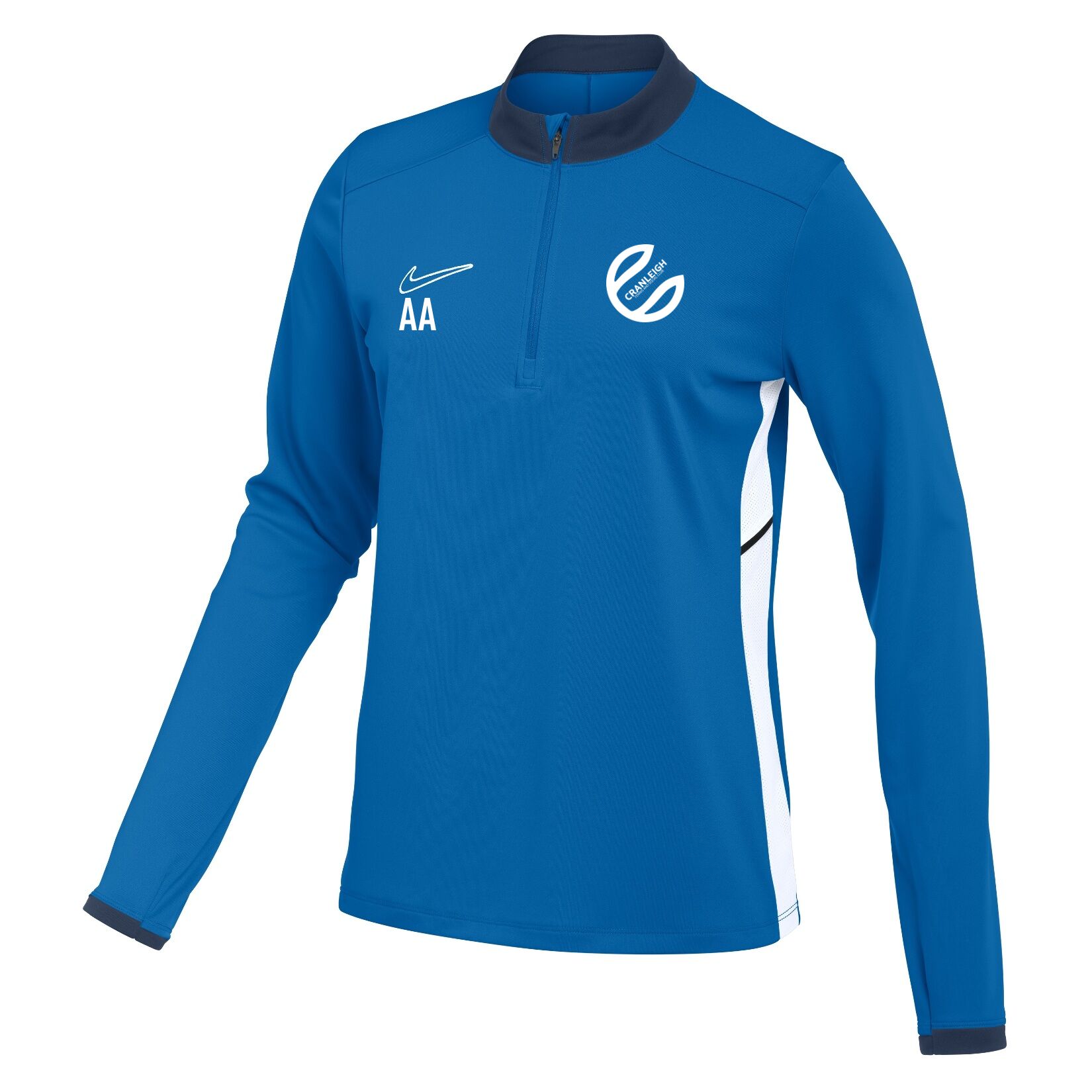 Nike Dri-FIT Academy 25 Drill Top (W) - Royal Blue/Obsidian/White