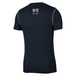 Nike Park 20 Short Sleeve Training Tee Obsidian-White-White