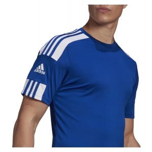 adidas Squadra 21 Short Sleeve Shirt (M) Team Royal Blue-White