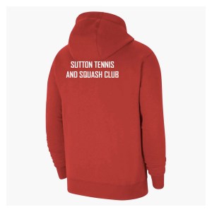 Nike Team Club 20 Fleece Hoodie (M) University Red-White-White