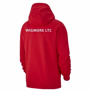 Nike Team Club 20 Fleece Hoodie (M) University Red-White-White