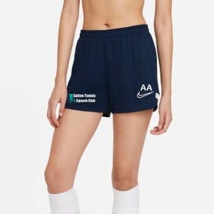 Nike Womens Academy 21 Training Shorts (W) Obsidian-White-White-White