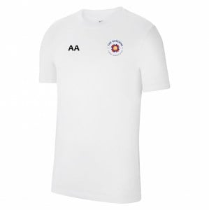 Nike Team Club 20 Cotton T-Shirt (M) White-Black