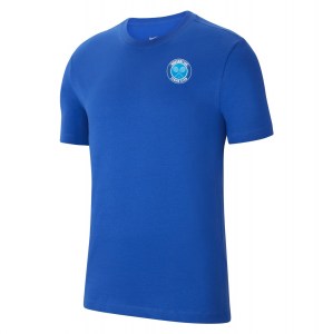 Nike Park 20 Cotton T-Shirt (M) Royal Blue-White