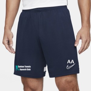 Nike Academy 21 Knit Training Shorts Obsidian-White-White-White