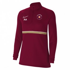 Nike Womens Academy 21 Midlayer (W) Team Red-White-Jersey Gold-White