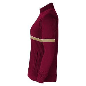 Nike Womens Academy 21 Knit Track Jacket (W) Team Red-White-Jersey Gold-White