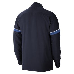 Nike Academy 21 Woven Track Jacket (M) Obsidian-White-Royal Blue-White