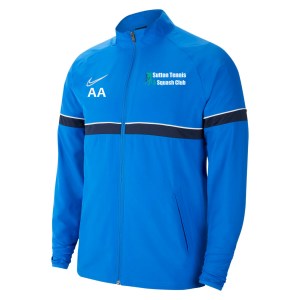 Nike Academy 21 Woven Track Jacket (M) Royal Blue-White-Obsidian-White