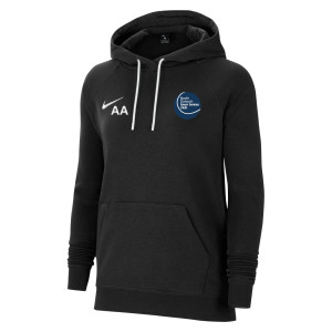 Nike Womens Team Club 20 Hoodie (W) Black-White-White