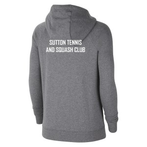 Nike Womens Team Club 20 Hoodie (W) Charcoal Heather-White-White