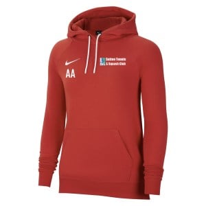 Nike Womens Team Club 20 Hoodie (W) University Red-White-White