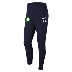 Nike Park Fleece Pants (M) Obsidian-White-White