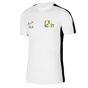 Nike Academy 23 Short Sleeve Training Top White-Black-Black