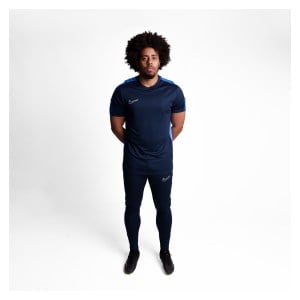 Nike Academy 23 Short Sleeve Training Top Obsidian-Royal Blue-White