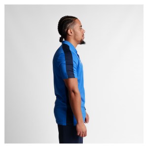 Nike Dri-Fit Academy 23 Polo Royal Blue-Obsidian-White