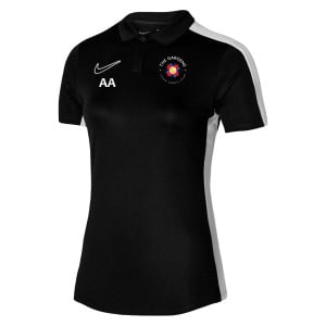 Nike Womens Dri-Fit Academy 23 Polo (W) Black-White-White