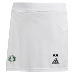 adidas-SS Team 19 Skort - White