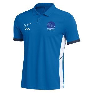 Nike Dri-FIT Academy 25 Polo - Royal Blue/Obsidian/White