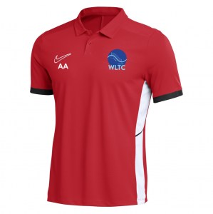 Nike Dri-FIT Academy 25 Polo - University Red/Gym Red/White