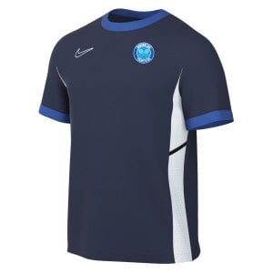 Nike Academy 25 Short-Sleeve Training Top - Obsidian/Royal Blue/White