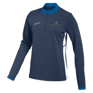 Nike Dri-FIT Academy 25 Drill Top (W) - Obsidian/Royal Blue/White