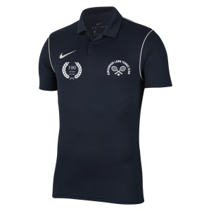 Nike Dri-FIT Park 20 Polo - Obsidian/White/White