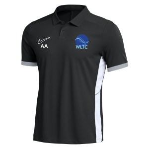 Nike Dri-FIT Academy 25 Polo - Black/White/White