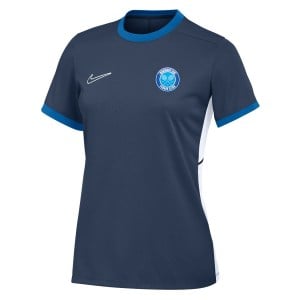 Nike Academy 25 Short-Sleeve Training Top (W) - Obsidian/Royal Blue/White