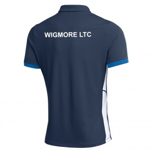Nike Dri-FIT Academy 25 Polo - Obsidian/Royal Blue/White