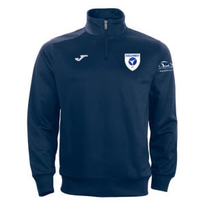 Joma FARAON 1/4 ZIP SWEATSHIRT Navy-White