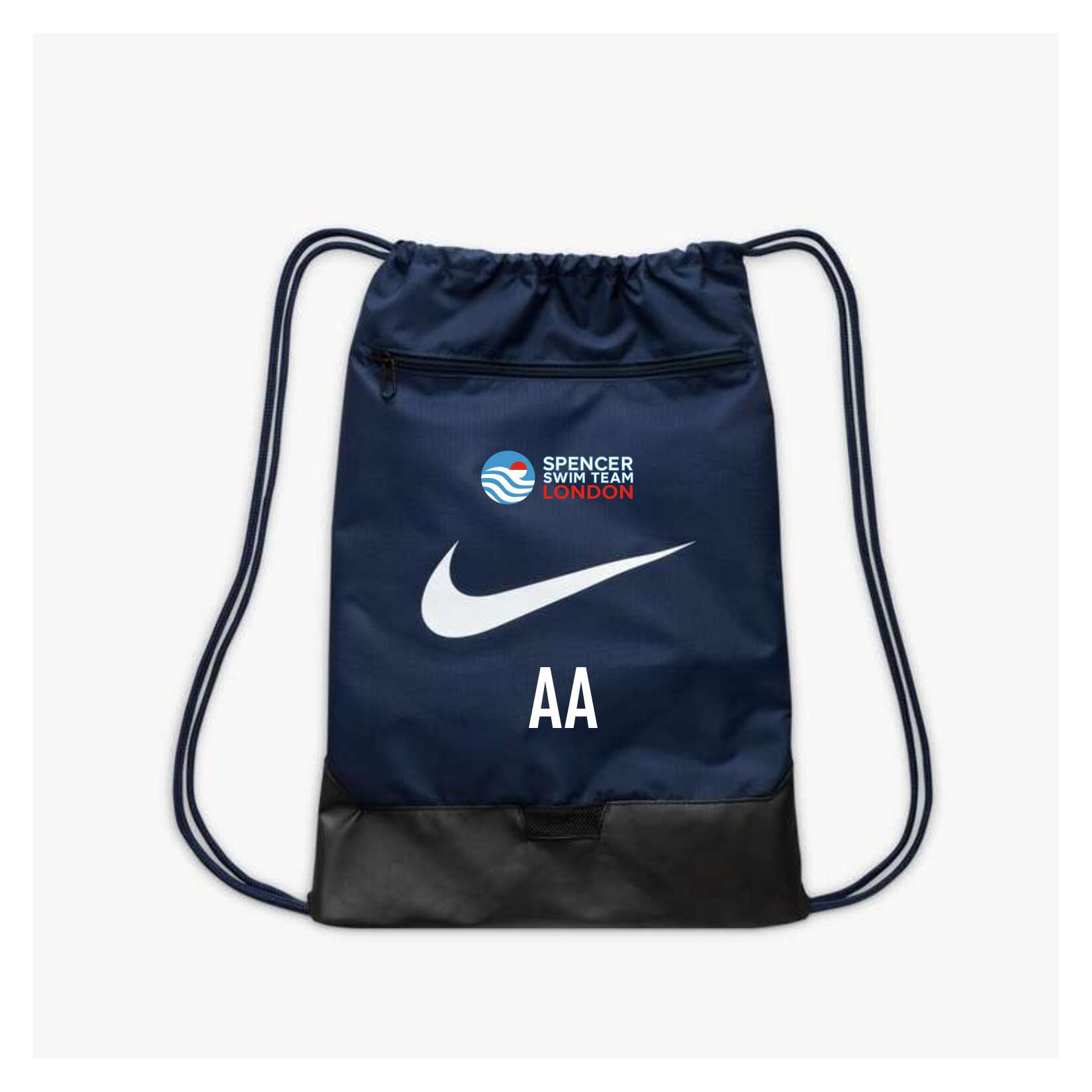 Nike Brasilia 9.5 Training Gym Bag - Midnight Navy/Black/White
