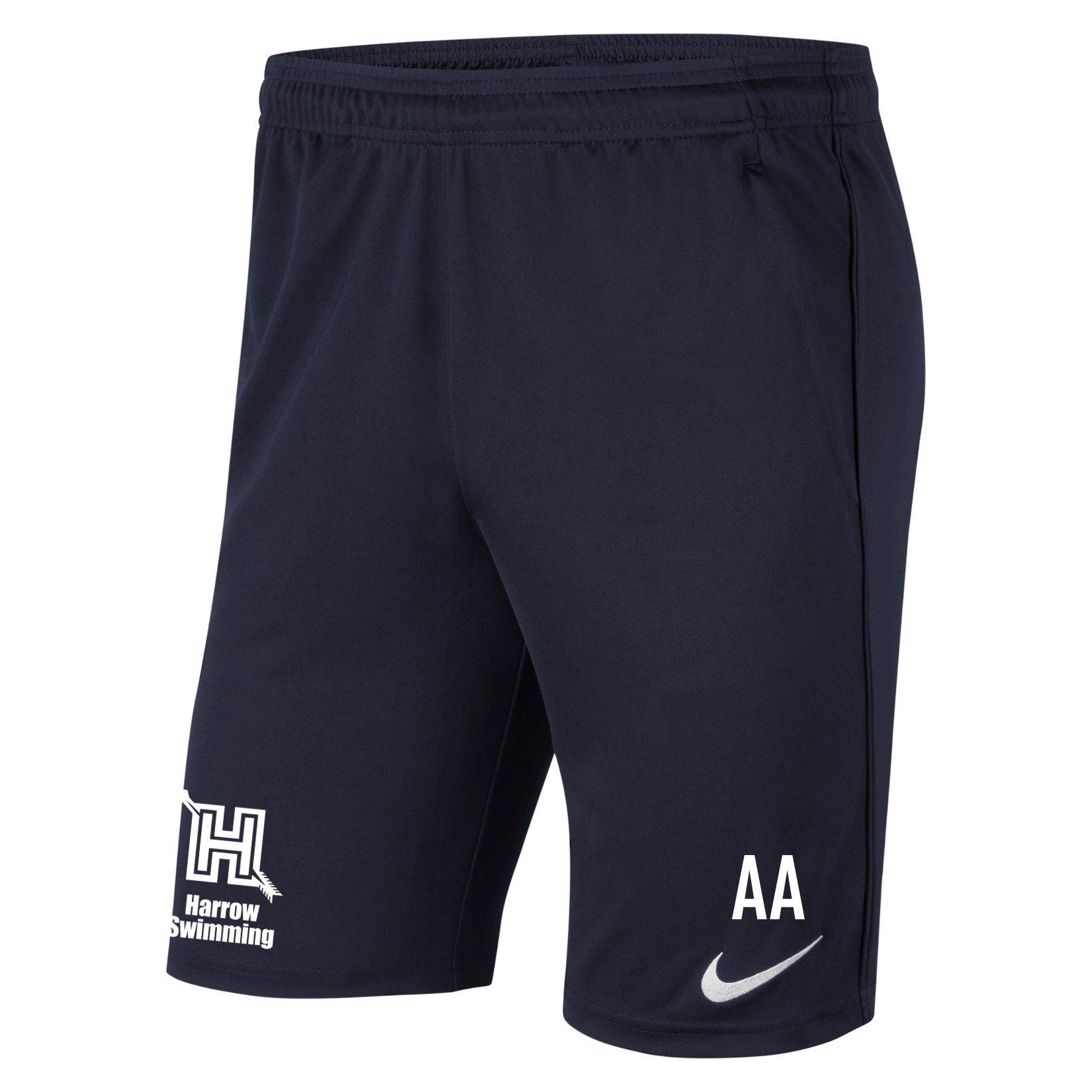 Nike Park 20 Pocketed Shorts (M) - Obsidian/Obsidian/White