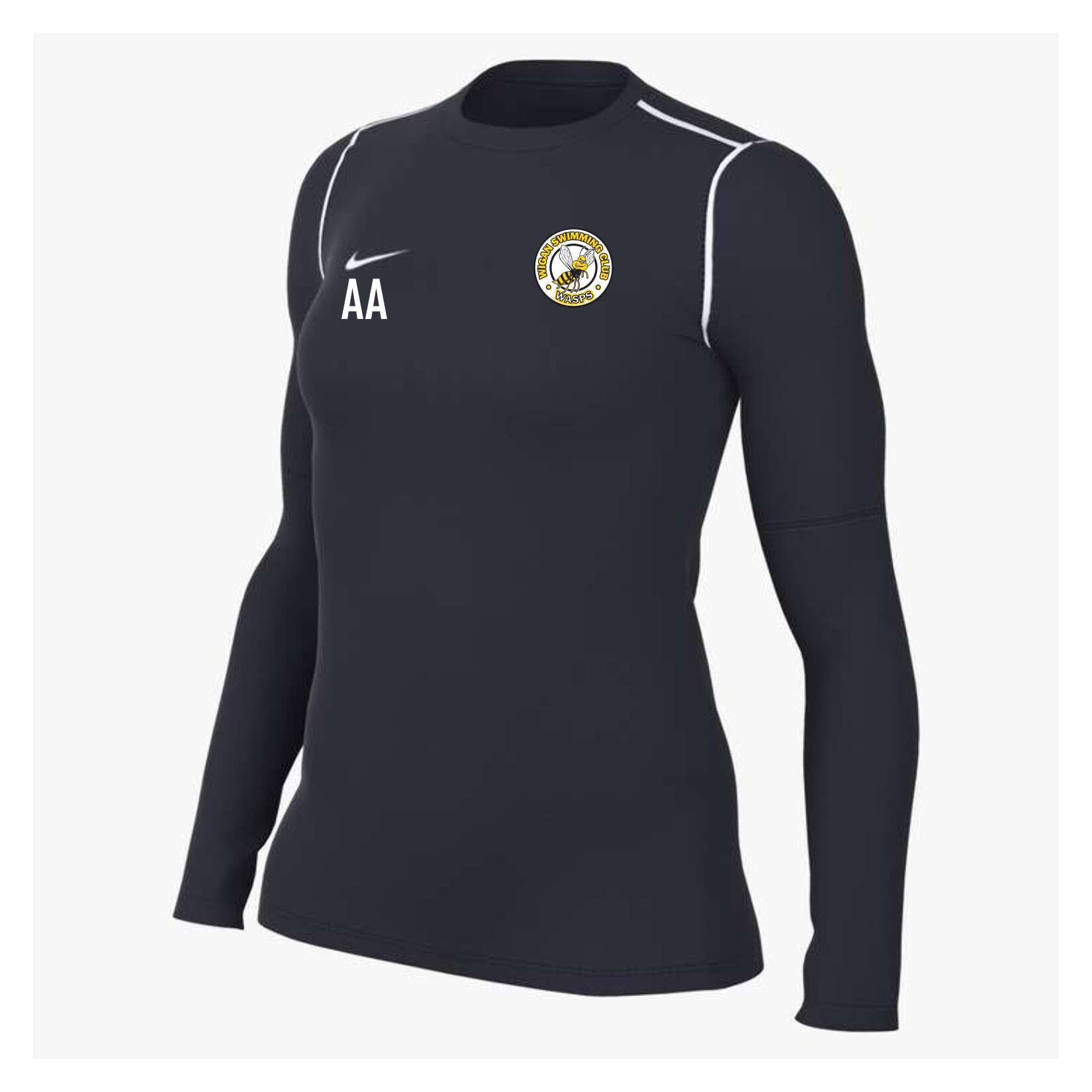 Nike Park 20 LS Crew Top (W) - Obsidian/White/White