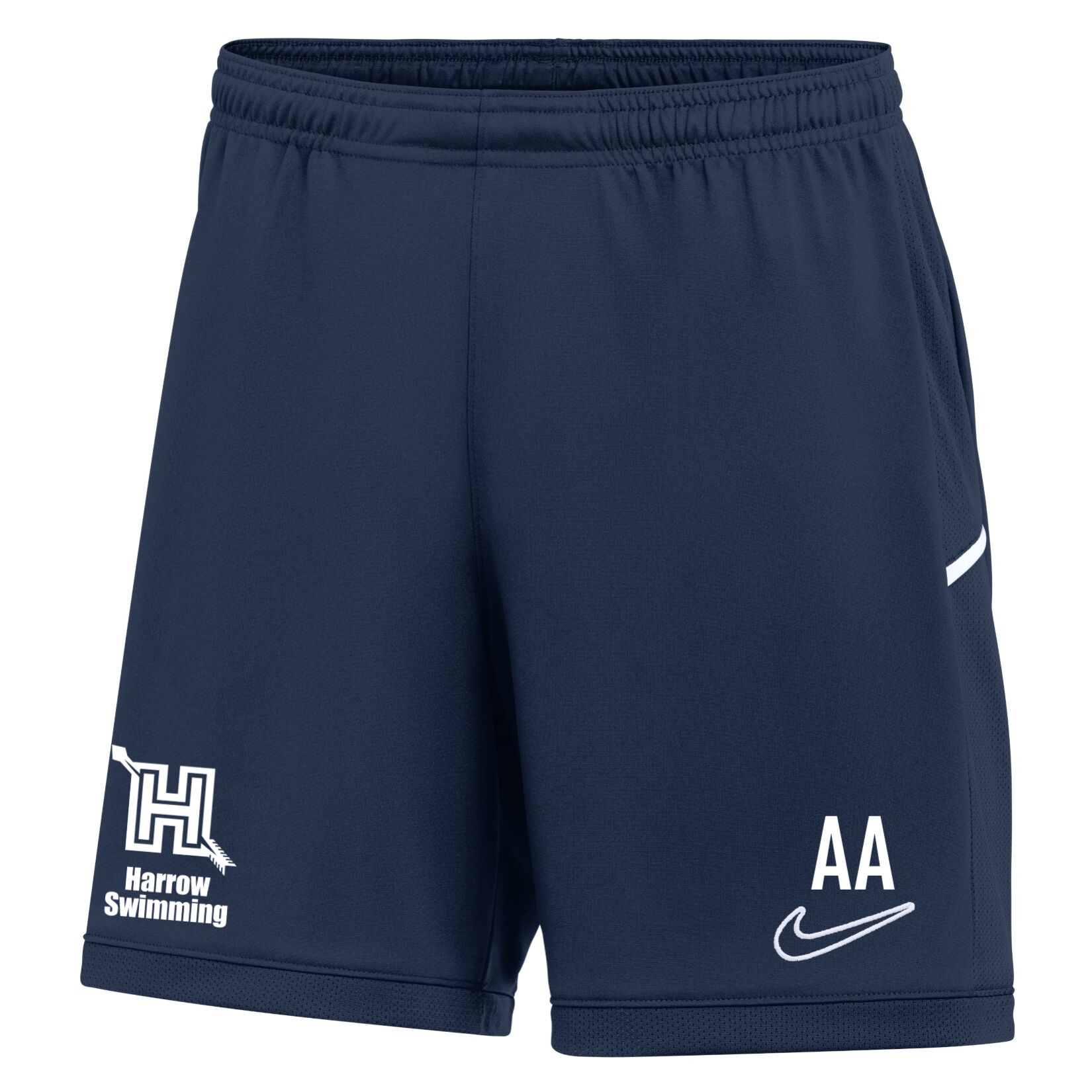 Nike Dri-FIT Academy 25 Shorts (W) - Obsidian/Obsidian/White