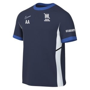 Nike Academy 25 Short-Sleeve Training Top - Obsidian/Royal Blue/White