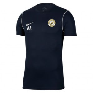 Nike Park 20 Short Sleeve Training Tee - Obsidian/White/White