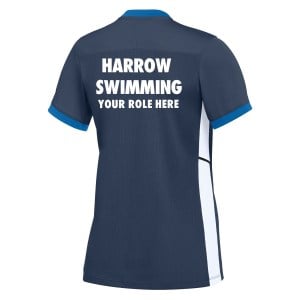 Nike Academy 25 Short-Sleeve Training Top (W) - Obsidian/Royal Blue/White