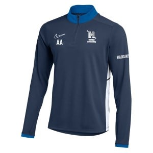 Nike Dri-FIT Academy 25 Drill Top - Obsidian/Royal Blue/White