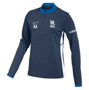 Nike Dri-FIT Academy 25 Drill Top (W) - Obsidian/Royal Blue/White