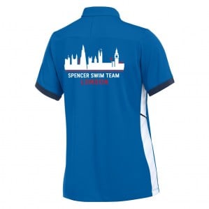 Nike Dri-FIT Academy 25 Polo (W) - Royal Blue/Obsidian/White