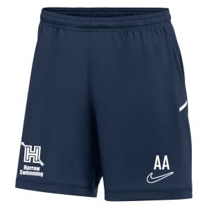 Nike Dri-FIT Academy 25 Shorts (W) - Obsidian/Obsidian/White