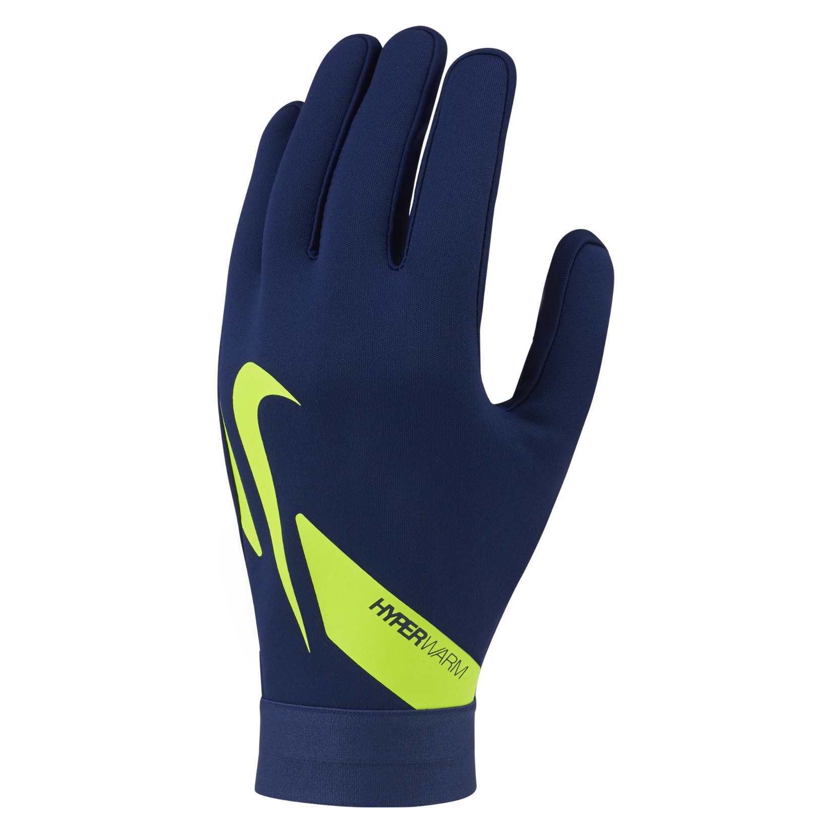 Nike HyperWarm Academy Gloves Blue Void-Blue Void-Volt
