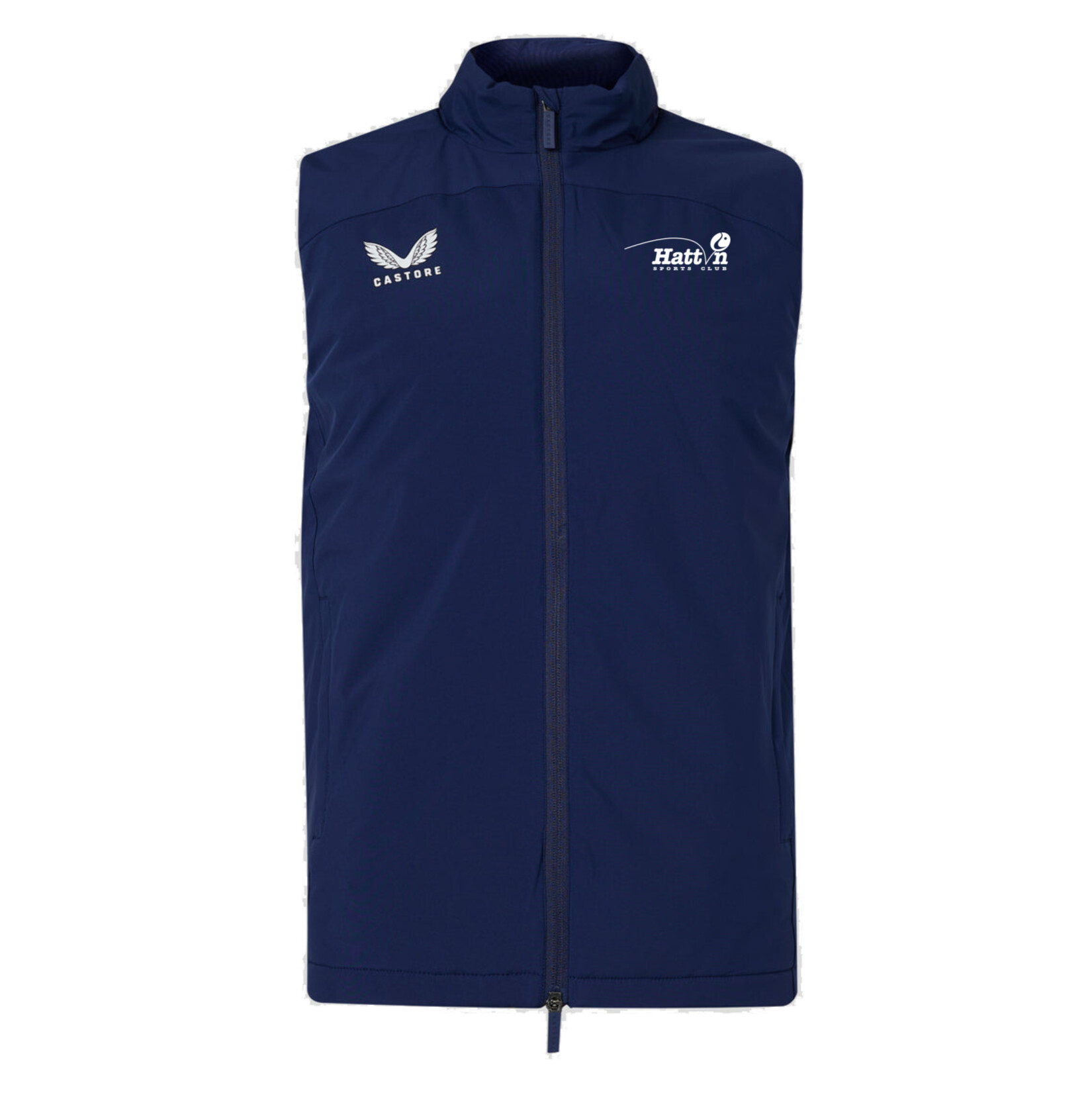 Castore Padded Gilet - Navy/White
