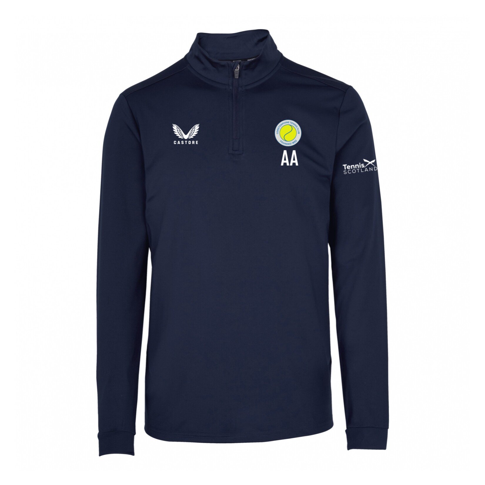 Castore Quarter Zip Midlayer - Navy
