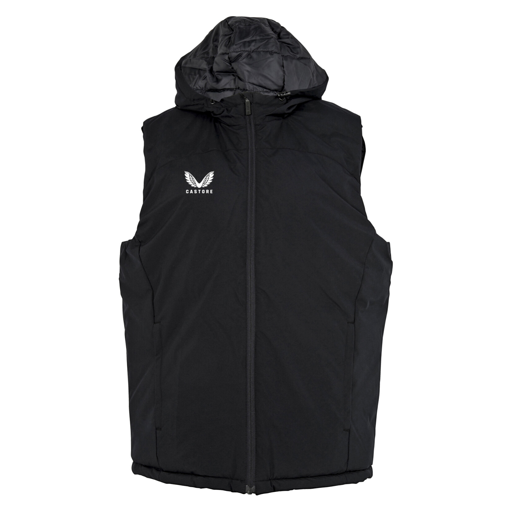 Castore Padded Gilet With Hood 22 - Black