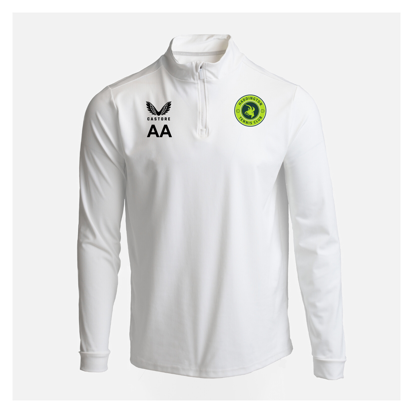 Castore Quarter Zip Midlayer - White